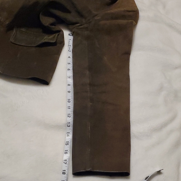 Margaret Godfrey Suede Leather Blazer - Picture 14 of 14